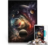 Rompecabezas de 1000 Piezas para Adolescentes Odisea cósmica Juguetes Juegos Educativos Antiestrés Regalo de cumpleaños, Regalos 75x50cm