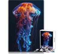 Rompecabezas de 1000 Piezas para Adolescentes, Odisea de la Medusa Azul, Juego Educativo Familiar para Mejorar la Memoria, Regalo de cumpleaños, tamaño 50x75cm