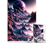 Rompecabezas de 1000 Piezas para Adolescentes Odisea Espacial decoración del hogar Juguetes Regalo de cumpleaños Juego de ingenio Lista de Deseos con Papá Noel tamaño 50x75cm