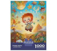Rompecabezas De 1000 Piezas para Adolescentes Oil Painting Red Hair Kid Rompecabezas para Adultos Juego Familiar Decoración del Hogar Cumpleaños Y Navidad 52x38cm/1000pcs