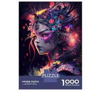 Rompecabezas De 1000 Piezas para Adolescentes Oiran Manga Girl V1 Rompecabezas para Adolescentes Juego Práctico para Mejorar La Memoria Regalos Y Cumpleaños Únicos 52x38cm/1000pcs