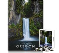 Rompecabezas de 1000 Piezas para Adolescentes, Oregón, Estados Unidos, Juegos educativos, Juguete Educativo de Corte de precisión, tamaño 38x26cm