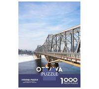 Rompecabezas De 1000 Piezas para Adolescentes Ottawa 3 Rompecabezas para Adultos Juegos Divertidos Desafío Difícil para Cumpleaños, Navidad 52x38cm/1000pcs