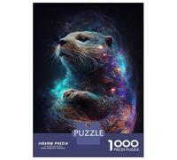 Rompecabezas De 1000 Piezas para Adolescentes Otter Animal Wild Rompecabezas para Adultos Juego Práctico Difícil Regalos De Cumpleaños Y Únicos 70x50cm/1000pcs