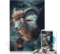 Rompecabezas de 1000 Piezas para Adolescentes Oveja desafortunada Juegos educativos Decoración del hogar decoración de Pared 38x26cm