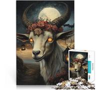 Rompecabezas de 1000 Piezas para Adolescentes Oveja desafortunada Juegos educativos Juguetes de Bricolaje Buen Regalo 38x26cm