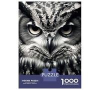 Rompecabezas De 1000 Piezas para Adolescentes Owl Animals Rompecabezas para Adolescentes Juego Práctico para Mejorar La Memoria Regalos Y Cumpleaños Únicos 52x38cm/1000pcs