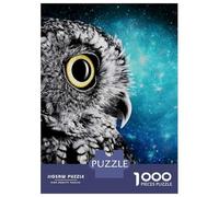 Rompecabezas De 1000 Piezas para Adolescentes Owl Galaxy Rompecabezas para Adultos Juego De Ingenio Una Obra De Arte Gran Regalo para Jugar 38x26cm/1000pcs