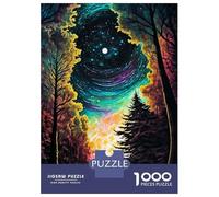Rompecabezas De 1000 Piezas para Adolescentes Paint The Silent Night Rompecabezas para Adultos Juegos Divertidos Desafío Difícil para Cumpleaños, Navidad 38x26cm/1000pcs