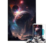 Rompecabezas de 1000 Piezas para Adolescentes País de Las Maravillas Planetario Juego Educativo desafío Juguete Juego Familiar Divertido y Original cumpleaños (tamaño 38x26cm)
