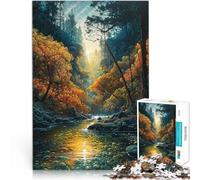Rompecabezas de 1000 Piezas para Adolescentes Paisaje de Cuento de Hadas Juego de ingenio Cada Pieza es única: un desafiante y Divertido Juego Familiar 75x50cm