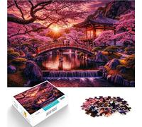 Rompecabezas de 1000 Piezas para Adolescentes Paisaje de fantasía Entrena tu Cerebro y Tus Manos Cada Pieza es única: un desafiante y Divertido Juego Familiar 26x38cm