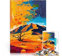 Rompecabezas de 1000 Piezas para Adolescentes Paisaje del Desierto de Namibia Desafiante Difícil Mejorar el Amor Entre Parejas 70x100cm