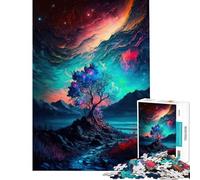 Rompecabezas de 1000 Piezas para Adolescentes Paisaje mágico Difícil y desafiante Una Obra de Arte Juegos Divertidos Apto para Mayores de 14 años 38x26cm