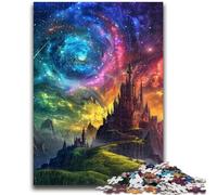 Rompecabezas de 1000 Piezas para Adolescentes, paisajes de fantasía, 1000 Piezas para Adultos, Juguetes educativos de Aprendizaje, Juegos Familiares, cumpleaños y 38x26cm