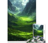 Rompecabezas de 1000 Piezas para Adolescentes paisajes de fantasía decoración del hogar Juguetes Regalo de cumpleaños Juego de ingenio descompresión Intelectual tamaño 38x52cm