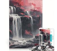 Rompecabezas de 1000 Piezas para Adolescentes paisajes Rurales en Acuarela Juego práctico desafío difícil colección de Artistas Bellas Artes 50x75cm