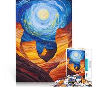 Rompecabezas de 1000 Piezas para Adolescentes Paisajes y símbolos de Belleza en Todo el país Pintura de abanicos Rompecabezas Obra de Arte 38x26cm