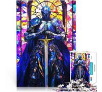 Rompecabezas de 1000 Piezas para Adolescentes Paladín en su Poder Juguetes para aliviar el estrés Decoración 38x26cm