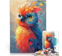 Rompecabezas de 1000 Piezas para Adolescentes Paleta de Loros Juegos educativos Decoración del hogar Juego de desafío único 75x50cm