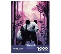 Rompecabezas De 1000 Piezas para Adolescentes Panda Art Style 5 Rompecabezas Juegos Divertidos para La Diversión Familiar Oferta como Regalos para Toda La Familia 52x38cm/1000pcs