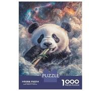 Rompecabezas De 1000 Piezas para Adolescentes Panda in Cosmos-4 Rompecabezas para Adolescentes Juguetes Antiestrés Difícil Gran Regalo para Jugar 52x38cm/1000pcs