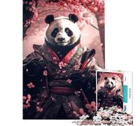 Rompecabezas de 1000 Piezas para Adolescentes Panda Inkimono Seguro de sí Mismo Juguete Educativo para Juegos de desafío Juego Educativo antiestrés Regalo de cumpleaños (tamaño 38x26cm)