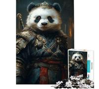 Rompecabezas de 1000 Piezas para Adolescentes Panda Monarca de la Naturaleza 1000 Piezas Juguetes para armar difícil cumpleaños (75x50cm)