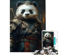 Rompecabezas de 1000 Piezas para Adolescentes Panda Monarca de la Naturaleza Rompecabezas de 1000 Piezas Decoración del hogar Juguetes Educativos Juego de Hermoso diseño (38x26cm)