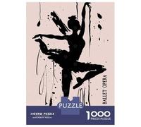 Rompecabezas De 1000 Piezas para Adolescentes Paris Ballet Rompecabezas para Adultos Decoración De Pared De Juguete Mejora La Memoria Regalos Y Cumpleaños Únicos 52x38cm/1000pcs