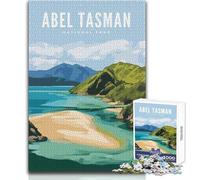 Rompecabezas de 1000 Piezas para Adolescentes,Parque Nacional ABEL Tasman,Juego Imposible,Regalos para Mujeres,Regalos de Amigo Secreto,tamaño 38x52cm