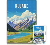 Rompecabezas de 1000 Piezas para Adolescentes, Parque Nacional Kluane, Juego de desafío único, antiestrés, Regalo de Amigo Secreto, tamaño 50x75cm