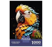Rompecabezas De 1000 Piezas para Adolescentes Parrot Bird Animals Rompecabezas para Adultos Juego Práctico Difícil Regalos De Cumpleaños Y Únicos 70x50cm/1000pcs