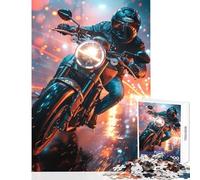 Rompecabezas de 1000 Piezas para Adolescentes Paseo Nocturno Urbano Juguete Educativo Grandes Regalos y Juguetes Juegos Divertidos Entrena tu Cerebro y Tus Manos tamaño 38x26cm