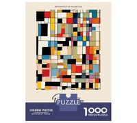 Rompecabezas De 1000 Piezas para Adolescentes Paul Klee Retrospective Exhibition Poster Rompecabezas para Adultos Juego De Ingenio Pero Divertido Y Humorístico Desafío Educativo 52x38cm/1000pcs