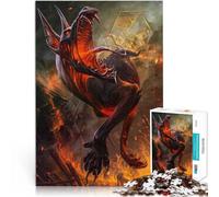 Rompecabezas de 1000 Piezas para Adolescentes Perro del Infierno Juguete de desafío de Juego Educativo para la decoración del hogar 75x50cm