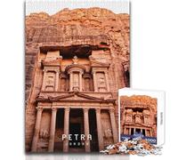 Rompecabezas de 1000 Piezas para Adolescentes, Petra, Juegos Familiares, Corte de precisión, Regalo de cumpleaños, tamaño 38x52cm