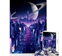 Rompecabezas de 1000 Piezas para Adolescentes Phantom Night City Juguetes antiestrés Regalo de cumpleaños Juegos educativos Interesante reducción del estrés tamaño 38x52cm