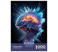 Rompecabezas De 1000 Piezas para Adolescentes Phoenix Neon Animal Rompecabezas para Adultos Juego Práctico Decoración del Hogar Cumpleaños Y Navidad 52x38cm/1000pcs