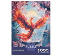 Rompecabezas De 1000 Piezas para Adolescentes Phoenixs Torii Pathway Rompecabezas para Adultos Juegos Divertidos Decoración Ayuda A Ejercitar El Cerebro 52x38cm/1000pcs