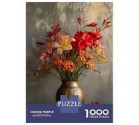 Rompecabezas De 1000 Piezas para Adolescentes Photo Art Flowers II Rompecabezas para Adolescentes Juego De Ingenio Regalos para Mujeres Desafiante De Completar 52x38cm/1000pcs