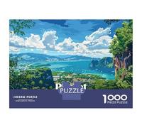 Rompecabezas De 1000 Piezas para Adolescentes Phuket Island Landscape Rompecabezas para Adultos Juego De Ingenio Decoración Ayuda A Ejercitar El Cerebro 38x26cm/1000pcs