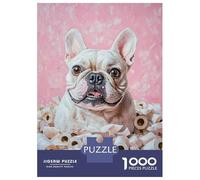Rompecabezas De 1000 Piezas para Adolescentes Pink Paws and Rolls Rompecabezas para Adultos Juegos De Relajación Ensamblaje De Patrones Diversión En Casa Actividades, 70x50cm/1000pcs