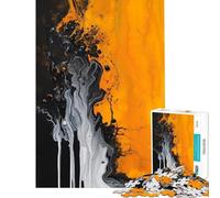 Rompecabezas de 1000 Piezas para Adolescentes Pintura Abstracta Ayuda a ejercitar el Cerebro Juego Educativo y Divertido para Toda la Familia para Mayores de 14 años 50x75cm