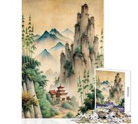 Rompecabezas de 1000 Piezas para Adolescentes Pinturas clásicas Chinas Juguetes educativos Ideas de Regalo Juego práctico colección de Artistas Bellas Artes tamaño 38x26cm