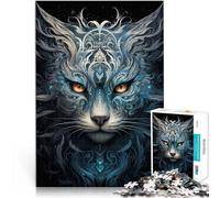 Rompecabezas de 1000 Piezas para Adolescentes Píxeles de Animales Enigma Alivio del estrés Regalos de cumpleaños, Regalos, Arte Mural 38x26cm