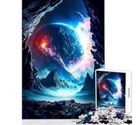 Rompecabezas de 1000 Piezas para Adolescentes Planet Inside Juguetes antiestrés Regalos de Amigo Invisible Juego Imposible Ayuda a ejercitar el Cerebro tamaño 38x52cm