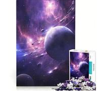 Rompecabezas de 1000 Piezas para Adolescentes Planeta con asteroide Juegos Divertidos Entrena tu Cerebro y Tus Manos Juego de desafío único 38x52cm