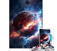 Rompecabezas de 1000 Piezas para Adolescentes Planeta Electrificado Un Reto para completar Mejora la Memoria Juguetes DIY para Mayores de 14 años (50x75cm)