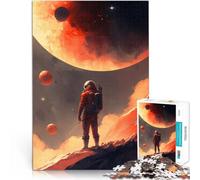 Rompecabezas de 1000 Piezas para Adolescentes Planetas viajeros Entrena tu Cerebro y Tus Manos Interacción Entre Padres e Hijos 38x26cm
